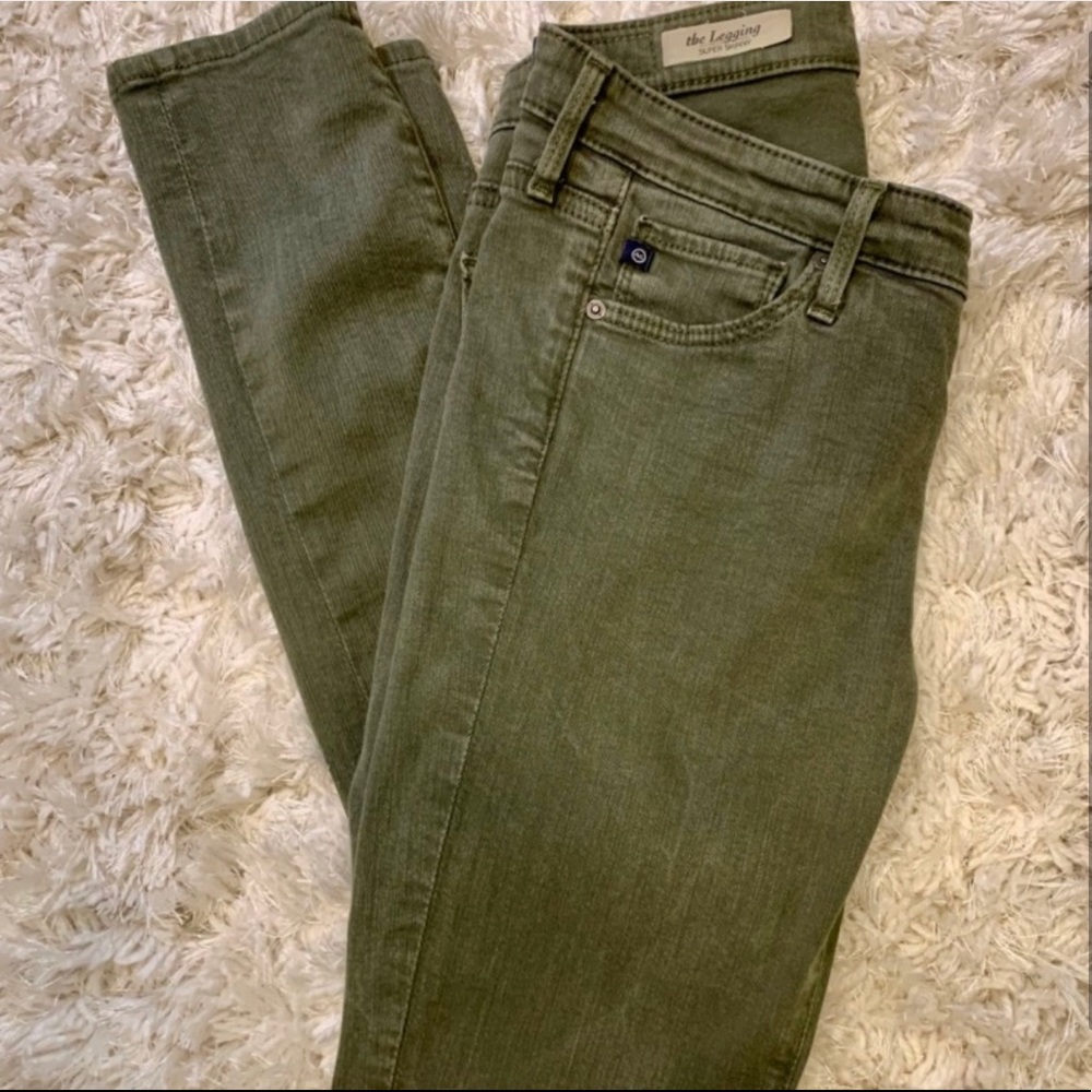 Adriano Goldschmied AG Olive Jeans